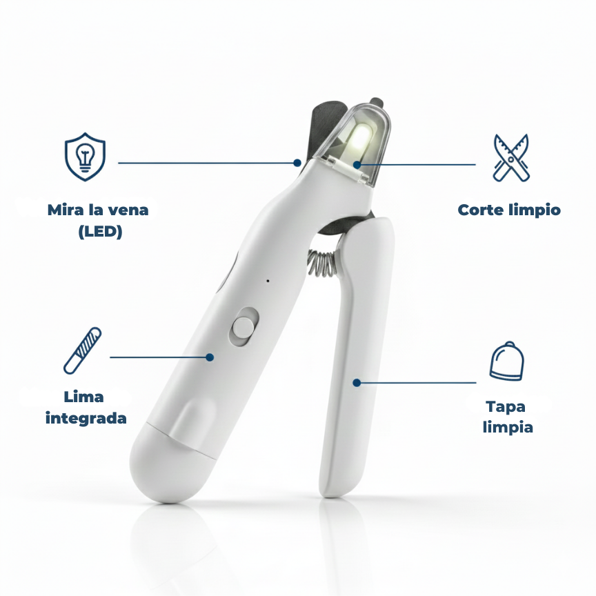 Cortaúñas 2-en-1 Peluditos Limpios