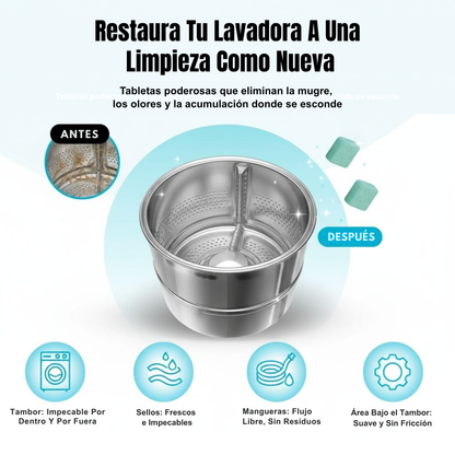 Peluditos Limpios de lavadoras Eco