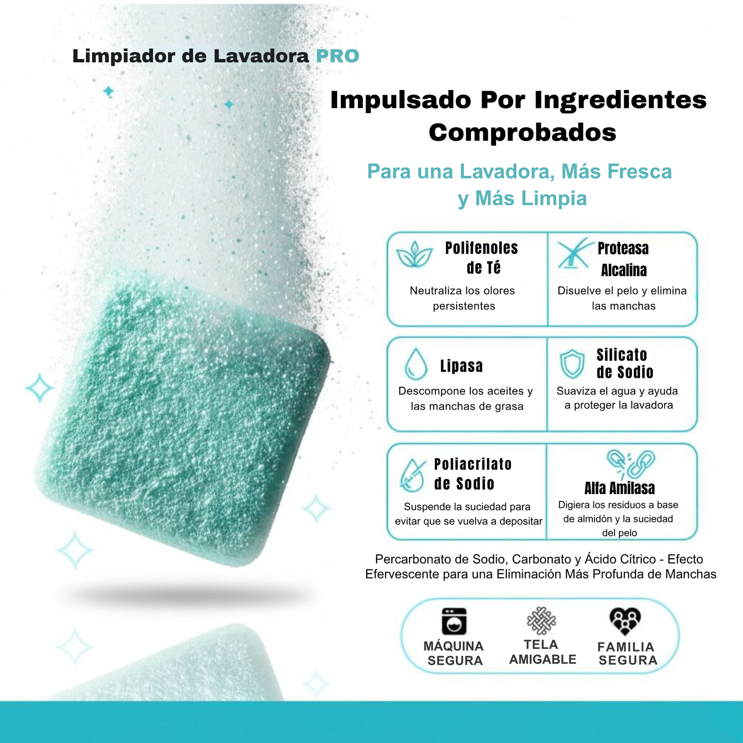 Peluditos Limpios de lavadoras Eco