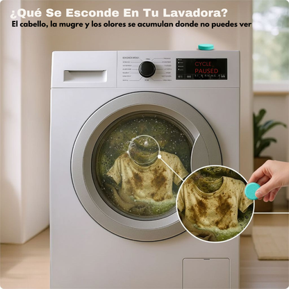 Peluditos Limpios de lavadoras Turbo
