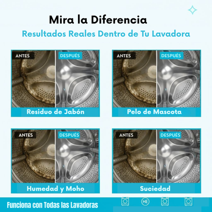 Peluditos Limpios de lavadoras Eco