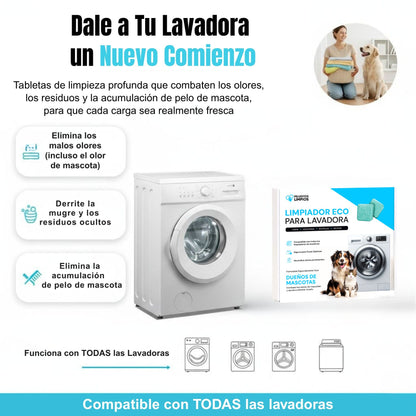 Peluditos Limpios de lavadoras Eco